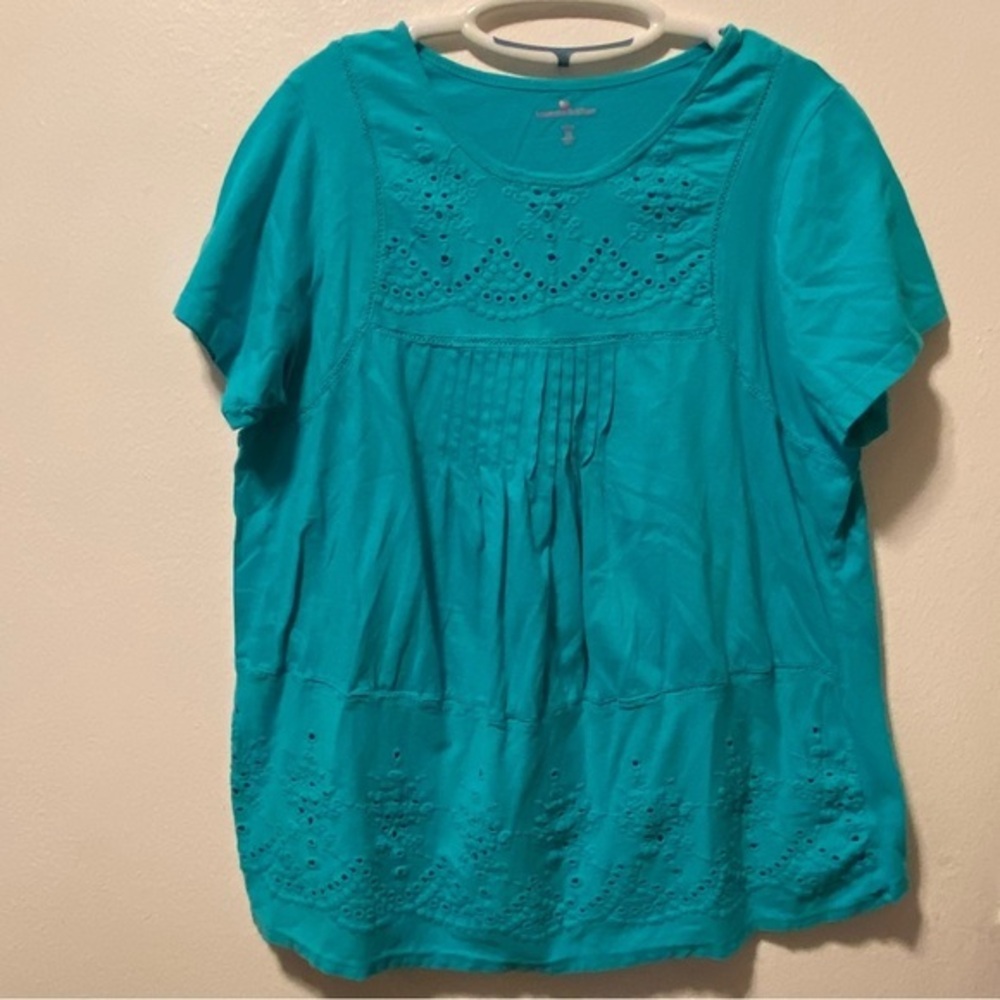 Woman Within Shirt Size‎ 1X Women’s Top Pull Over